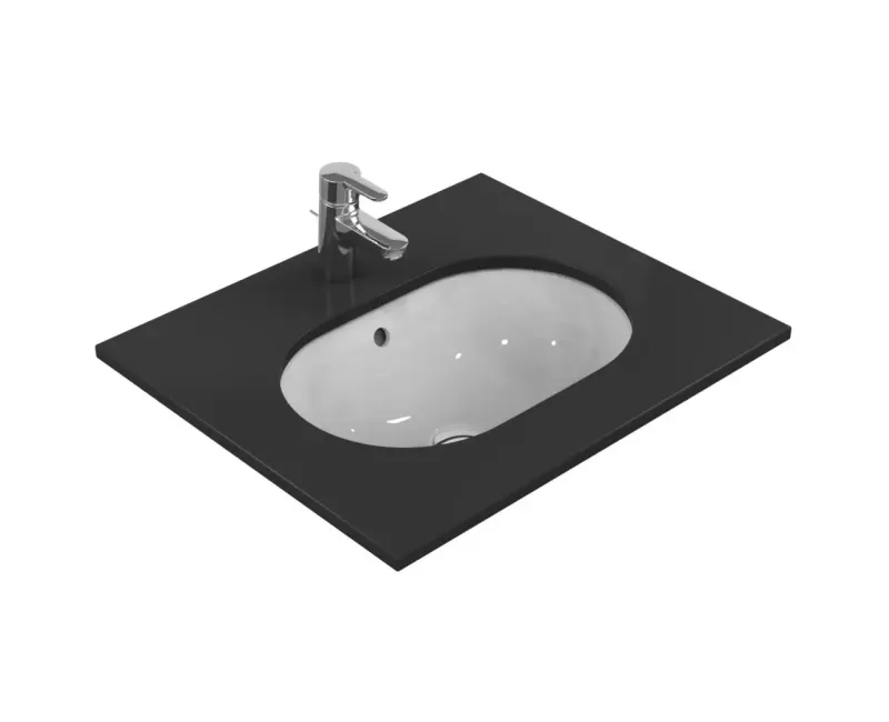 Раковина Ideal Standard Connect, 55x38 см, с переливом, белая, E504801