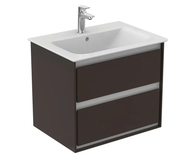Izlietne skapītim Ideal Standard Connect Air, ar atveri, balta, E0289MA