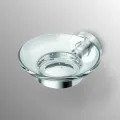 Ziepju trauks Ideal Standard IOM, ar turētāju, caurspīdīgs stikls/hroms, A9123AA