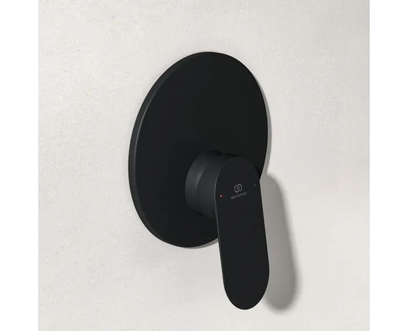 Смеситель для душа Ideal Standard Ceralife O, встраиваемый, матовый черный, BE022XG