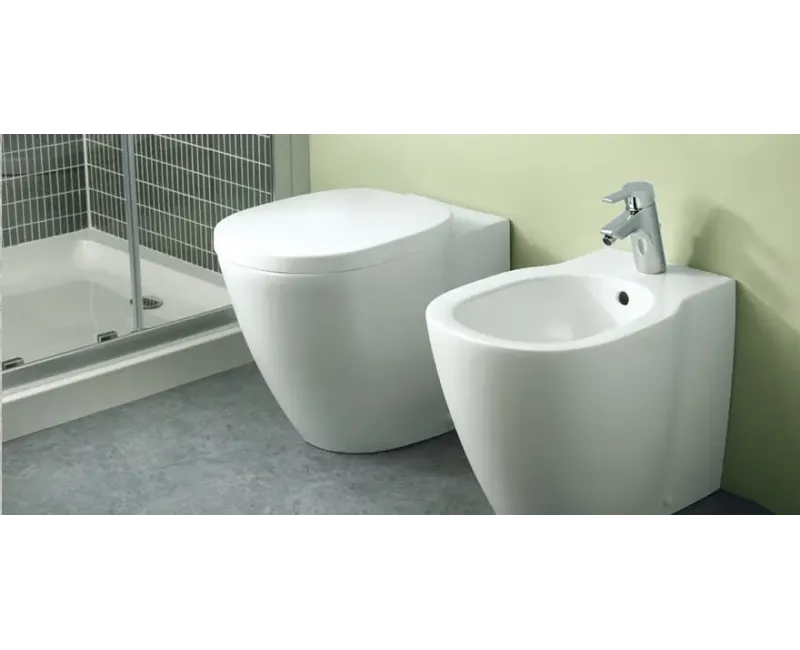 Piekaramais pods Ideal Standard Connect, ar dziļu skalošanu, uz grīdas, bez vāka balts, E823101