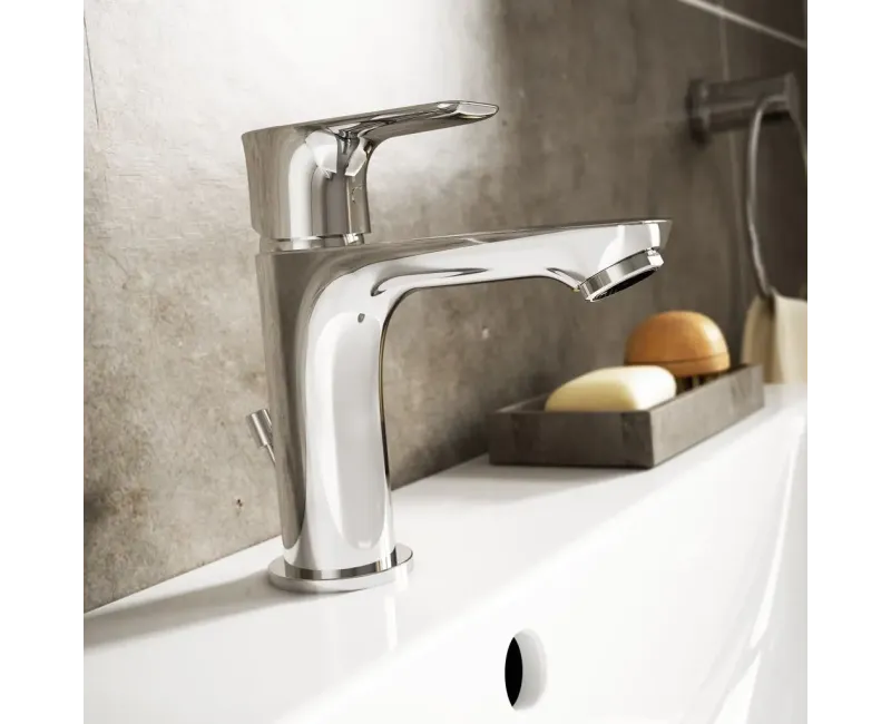 Смеситель для раковины Ideal Standard Connect Air, с клапаном, хром, A7053AA