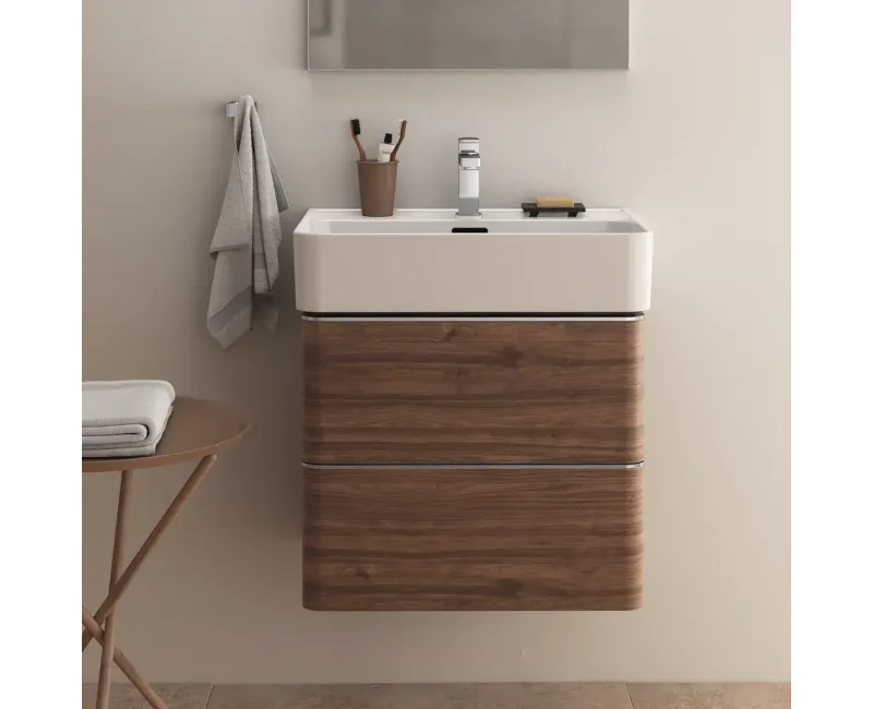Умывальник Ideal Standard Strada II, 60x43 см, с переливом, с отверстием для смесителя, белый, T300001