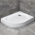 Radaway Асимметричный полукруглый поддон PATMOS E 100x80cm R