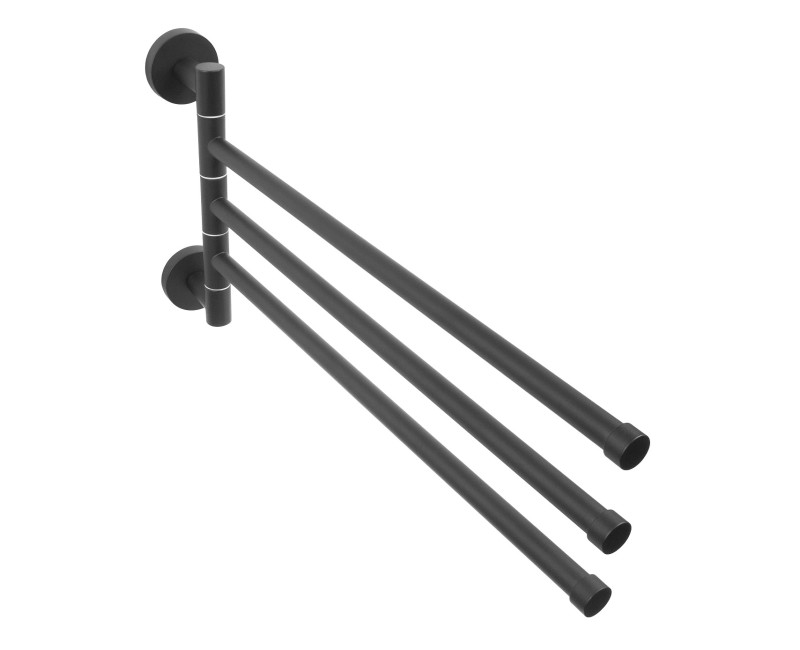 BaDe CARBON Trīszaru dvieļu turētājs, CKb-7430 99