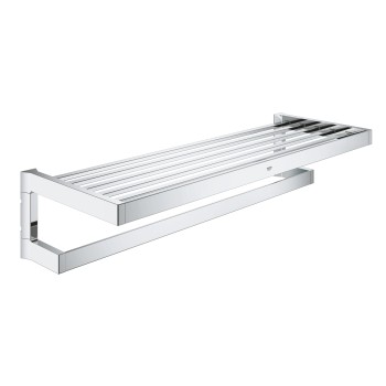 Grohe Selection Cube Dvieļu turētājs ar plauktu 60 cm, hroms