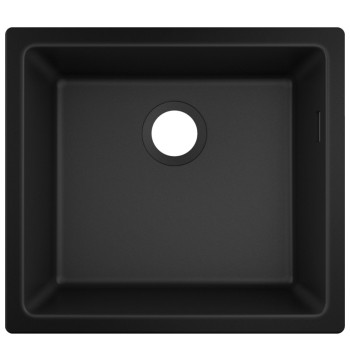 Hansgrohe S510-U450 Кухонная мойка 50х45см, graphite black