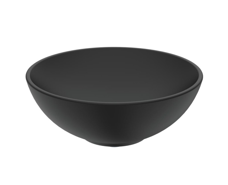 Ideal Standard STRADA O Uzliekamā izlietne 41x41cm, melna matēta K0795V3