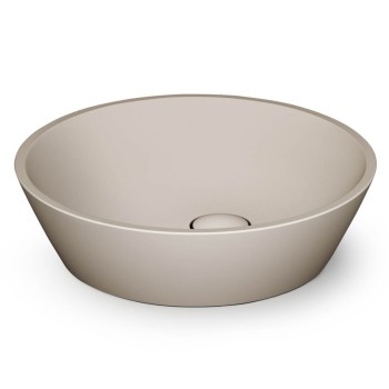 Izlietne PAA DECO SilkStone Ø 450mm matte caffe latte