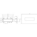 Maisītāja iebūvējamā daļa Ravak R-box Horizontal  RB 07D.50, X070233