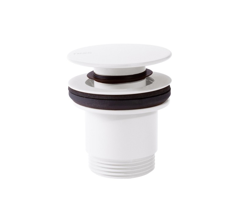 TRES Слив для умывальника ClickClack 63mm с опцией всегда открытый, 24284010BM