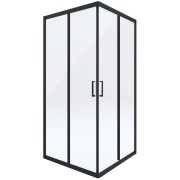 Dušas kabīne Deante FUNKIA Nero 90x90cm