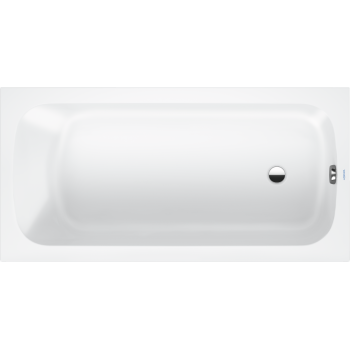 Vanna Duravit Qatego, 150x75cm, akrils, balts 700609000000000