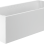 Vannas balsts Duravit D-Code 160x70cm, balts 790470000000000