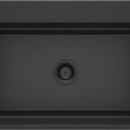 Virtuves izlietne Deante MAGNETIC Granīta, GRAPHITE METALLIC Melna