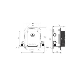 ru_Puszka do BOXa podtynkowego, универсальная Deante Box, BXY_X44Z