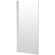 Vannas siena Deante Alpina 80x140cm Caurspīdīgi