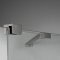 Dušas siena, 120 cm, Deante Prizma, titāns KTJ_D32R
