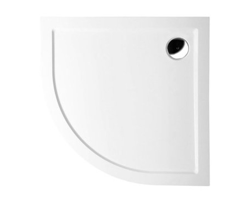 Dušas Paliktnis Polysan Akmens masa Pusapaļš R550 1000x1000x30mm 62111