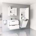 Augstais skapis (Penālis) Riva SU 42 White Matte