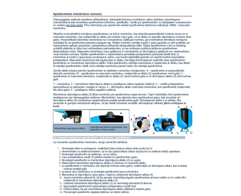 Elbi Membrāna spiedkatlam AF 150, 200L, 770066