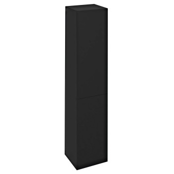 Augstais skapis Sapho ESPACE 35x172x32cm, 2x durvis, kreisā/labā/melns matēts ESC230-3535