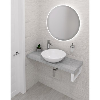 Darba virsma Sapho AVICE 110x36cm, biezums 5cm, antīks ozols AV1165