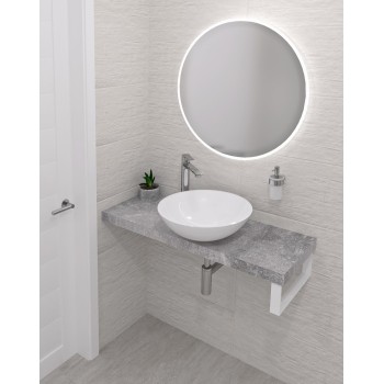 Darba virsma Sapho AVICE 220x36cm, biezums 5cm, cements AV2267