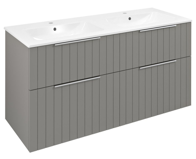 Vonios spintelė Sapho CIRASA STRIP, be praustuvo, 118, 4x64x46 cm, agila