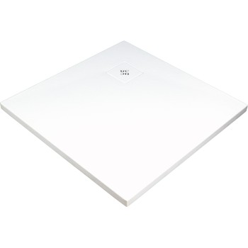Dušas paliktnis Deante Silia 100x100cm, kvadrātveida akrils, balts KSKA01010B