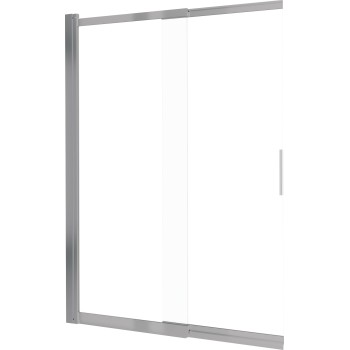 Vannas aizkars Deante Prizma 100x140cm, matēts metāls KTJ_F73R