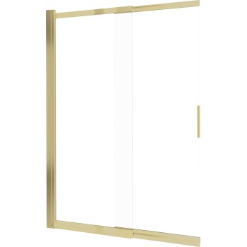 Vannas aizkars Deante Prizma 100x140cm, matēts zelts KTJ_R73R