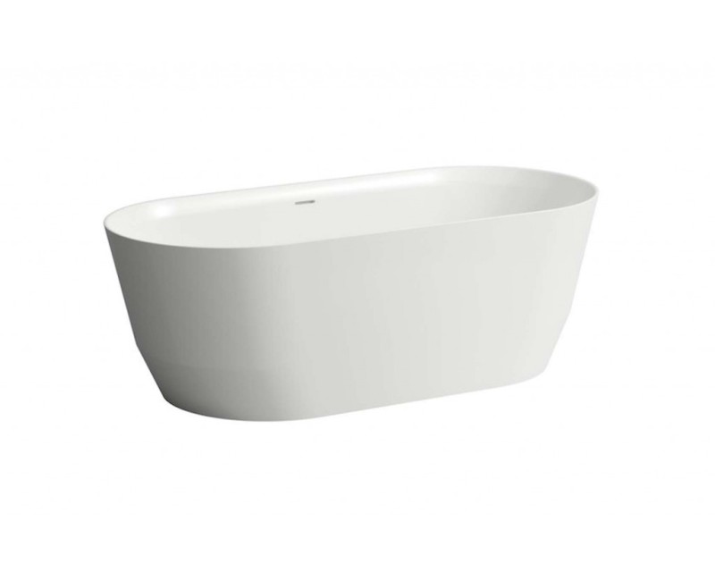Brīvi stāvoša vanna Laufen Pro Akmens masas 1650x750x550 Balta