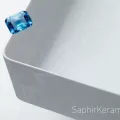 Раковина для ванной комнаты Laufen Living, на поверхность, диаметр 38cm, белая, H8114350001121