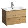 Шкафчик для ванной комнаты Laufen Lani for Lua, 2 ящика, 51x77x44cm, дуб, H8600872671041