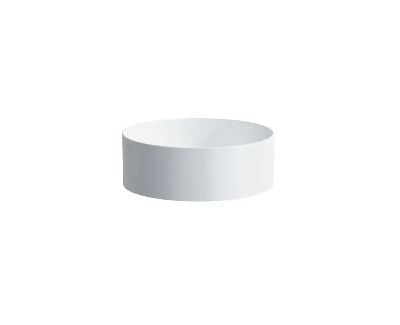 Раковина для ванной комнаты Laufen Living, на поверхность, диаметр 38cm, белая, H8114350001121