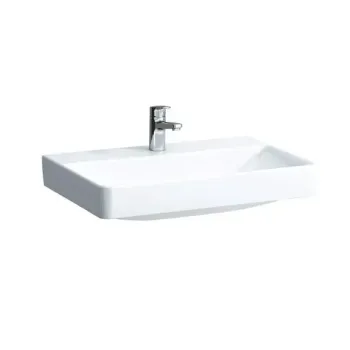 Vannas istabas izlietne Laufen PRO S, bez pārplūdes, ar LCC apdari, 65x47cm H8109644001561 Balta