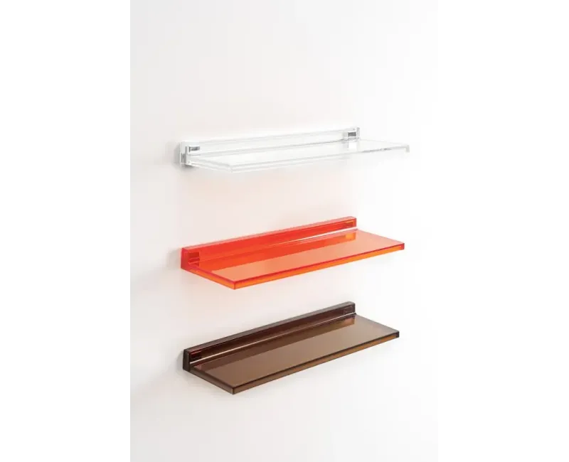 Plaukts Laufen Kartell, sienas montāžas, plastmasas, H3853300820001 oranžs