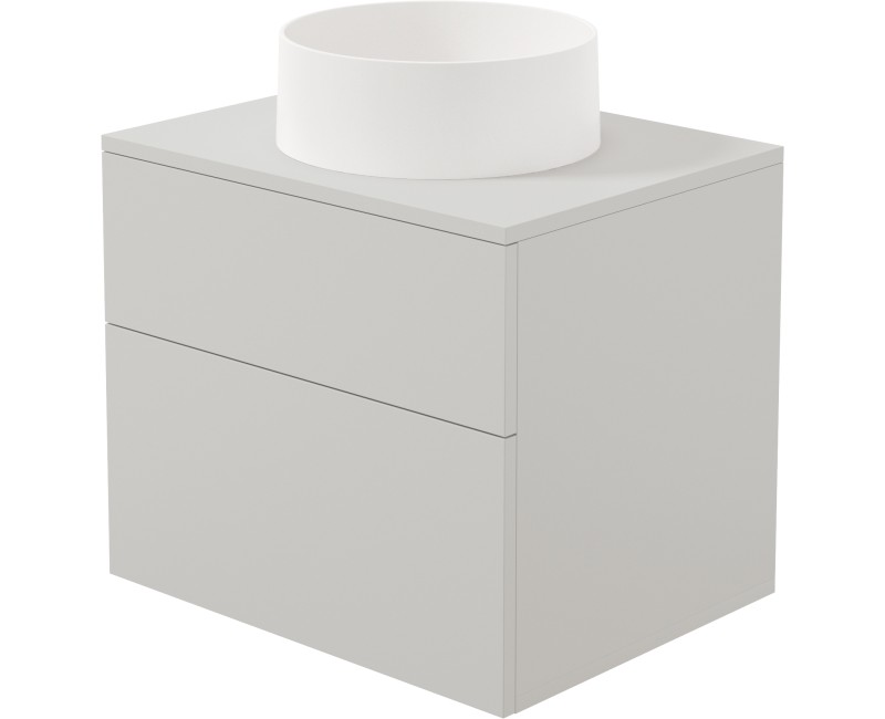 шкафчик для раковины, с гранитной раковиной - 360 mm Deante Prizma, кашемир SDKB6SAU4S
