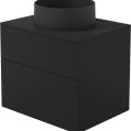 шкафчик для раковины, с гранитной раковиной - 360 mm Deante Prizma, черный SDNB6SNU4S