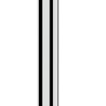 Dušas stienis Deante Silia, hroms 60cm NQS_051D