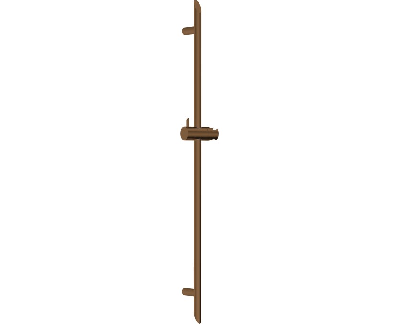 Dušas stienis Deante Silia, 60cm matēta bronza NQS_C51D