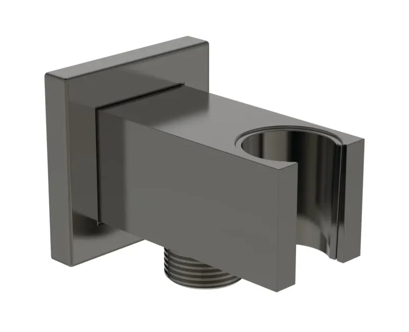Держатель для душа Ideal Standard Idealrain Atelier, с выходом, магнитно-серый, BC771A5