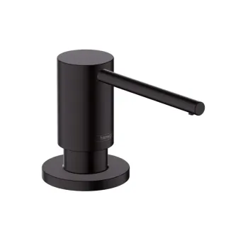 Дозатор жидкого мыла Hansgrohe A41, 500 мл, матовая черная, 40438670