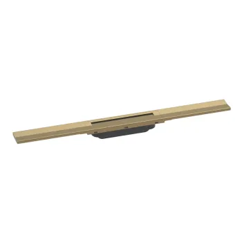 Dušas kanāls Hansgrohe RainDrain Flex, ar nerūsējošā tērauda resti 700, divpusējai uzstādīšanai, griežams, matēta bronza, 56043140 NEW
