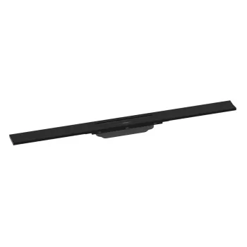 Dušas kanāls Hansgrohe RainDrain Flex, ar nerūsējošā tērauda resti 800, divpusējai uzstādīšanai, griežams, matēta melna, 56044670 NEW