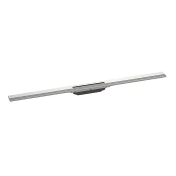 Dušas kanāls Hansgrohe RainDrain Flex, ar nerūsējošā tērauda resti 1200, griežams, matēts nerūsējošais tērauds, 56047800 NEW
