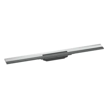 Dušas kanāls Hansgrohe RainDrain Flex, ar nerūsējošā tērauda resti 800, montāžai pie sienas, griežams, hroms, 56051000 NEW
