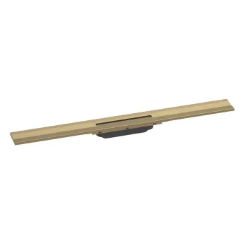Dušas kanāls Hansgrohe RainDrain Flex, ar nerūsējošā tērauda resti 800, iebūvējams, matēta bronza, 56051140 NEW