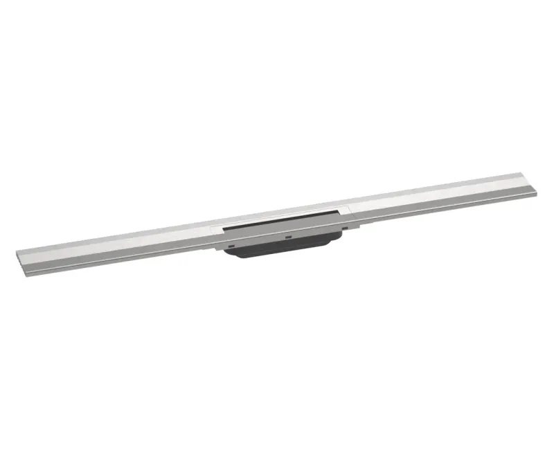 Dušas kanāls Hansgrohe RainDrain Flex, ar nerūsējošā tērauda resti 900, iebūvējams, matēta nerūsējošā tērauda, 56052800 NEW